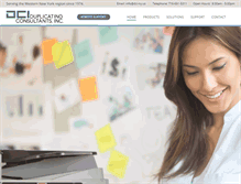 Tablet Screenshot of duplicatingconsultants.com